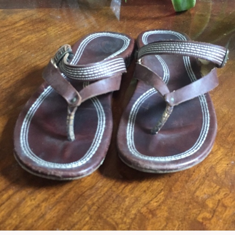 OluKai Leather Sandals